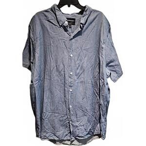 Bonobos Chambray button up short sleeve size 2XL